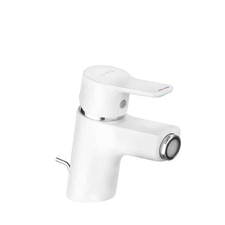 Смеситель Kludi Pure&Easy 375339165 для биде, белый