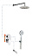 Душевой комплект AQG Beta 19BETER31602 хром