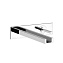 Смеситель Gessi Rettangolo 30994.031 для раковины, хром - фото 1