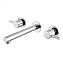 Смеситель ABBER Emotion AF88121 скрытого монтажа для раковины, хром - фото 1