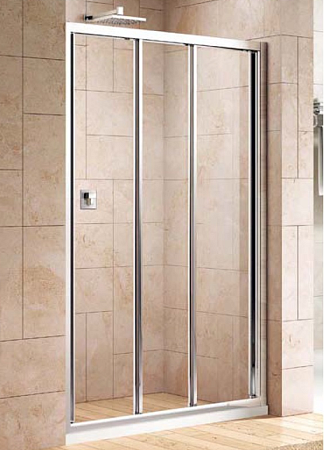 Душевая дверь в нишу Cezares Family FAMILY-BF-3-120-C-Cr-M 120 прозрачное стекло