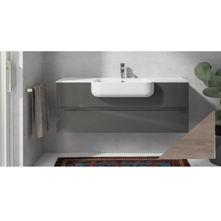 Тумба с раковиной Berloni Bagno Plana PNBSK13T/1417/1 hole  120 бежевый