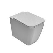 Унитаз приставной Globo Stone ST001.BI белый