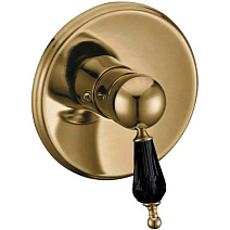 Смеситель Boheme Medici Ripresa 305-BSW для душа, бронза/черный Swarovski