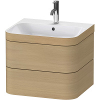 Тумба с раковиной Duravit Happy D.2 Plus HP4635O7171 57 средиземноморский дуб