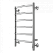 Полотенцесушитель электрический Terminus Виктория П6 400х650  хром