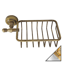 Полка Migliore Mirella 17295 хром-золото