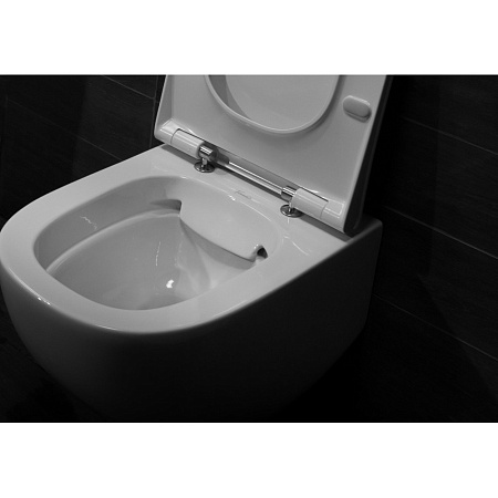 Унитаз подвесной Pestan Fluenta Rimless 40006661 микролифт