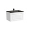 Тумба с раковиной Sancos Very VR70W 70 Bianco/черный