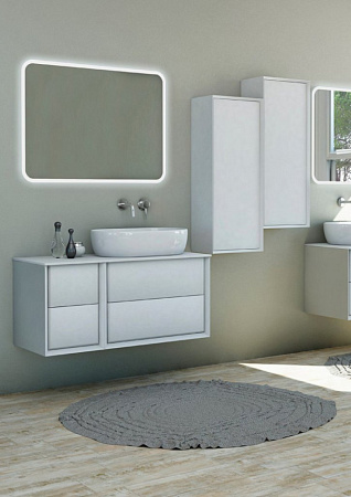 Тумба для комплекта Cezares Bellagio 54715 Bianco Opaco