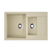 Кухонная мойка Omoikiri Daisen 78-2T-BE 78x51x23 ваниль