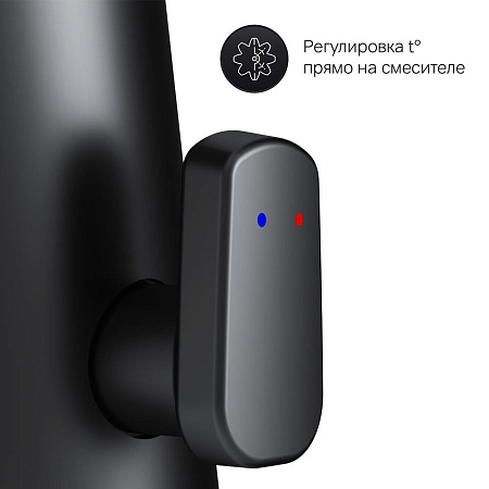 Смеситель AM.PM Inspire V2.0 F50A02322 для раковины черный