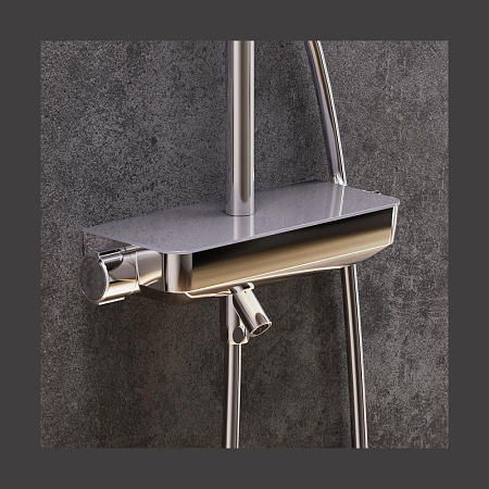 Душевая стойка Damixa Scandinavian Pure 936760000 хром