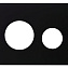 Кнопка смыва Tece Loop Modular 9240674 черная - фото 2