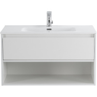Тумба с раковиной BelBagno Kraft KRAFT-1000-1C-SO-BO 100 bianco opaco