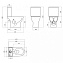 Унитаз-компакт BelBagno Lounge BB045CPR горизонтальный выпуск - фото 3