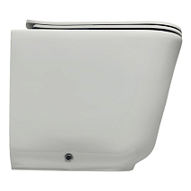 Унитаз приставной Kerasan Tribeca 511801 безободковый, белый