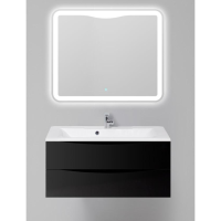 Мебель для ванной BelBagno Marino MARINO-1100-2C-SO-NL-P 110 nero lucido
