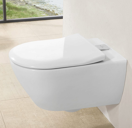 Унитаз подвесной Villeroy & Boch Subway 2.0 5614A101 альпийский белый