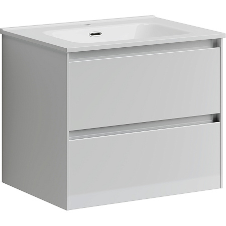 Тумба под раковину Sancos Cento 60 CN60W белый глянцевый