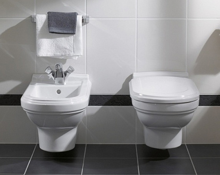 Унитаз подвесной Villeroy & Boch Hommage 6661B0R1 альпийский белый