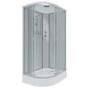 Душевая кабина Niagara Classic NG-3312-14R 120x80x215 стекло матовое/профиль серебро
