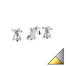 Смеситель Emmevi Deco Classic 12033CO для раковины, хром/золото