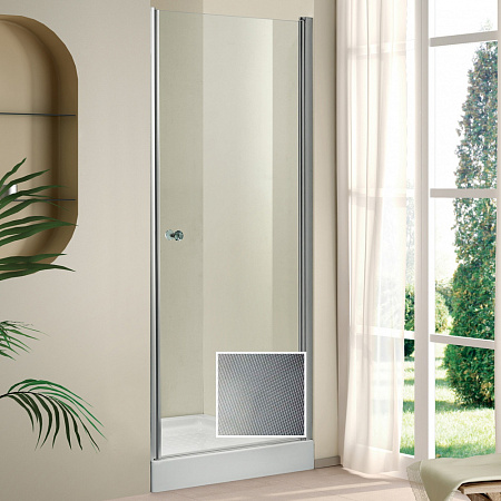 Душевая дверь в нишу Cezares Triumph TRIUMPH-B-1-70-P-Cr-R рифленое стекло