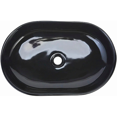 Раковина на столешницу beWash Bogen 88601006 60x40x13,5 черный глянцевый