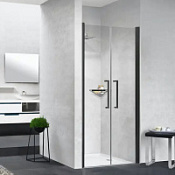 Душевая дверь в нишу Novellini Young Y22B97-1H 102х200 черный матовый