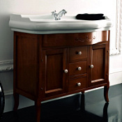 Тумба под раковину Kerasan Retro 734740 100 орех