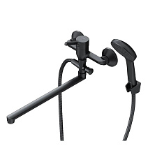 Смеситель Am.Pm X-Joy F85B90122 для ванны и душа черный Смеситель Am.Pm X-Joy F85B90122 для ванны и душа черный