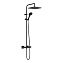 Душевая стойка Hansgrohe Vernis Blend 26429670 черный матовый - фото 1