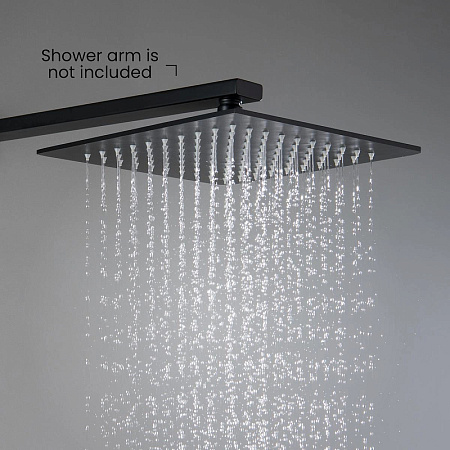 Верхний душ Aquatek AQ2076MB черный матовый