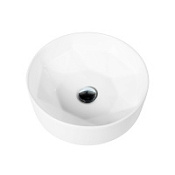 Раковина накладная BelBagno BB1342H300 39x39x13 белый