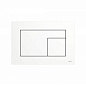 Кнопка смыва Tece Velvet 9240735 белый камень