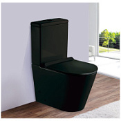 Унитаз-компакт Esbano Alagon-C безободковый, черный матовый