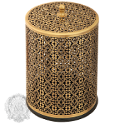 Ведро мусорное Migliore Complementi 24254 ажурное 5л