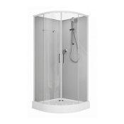Душевая кабина Aquanet Passion EVO R white 90x90 серые стенки/прозрачное стекло НАБОР 2 Душевая кабина Aquanet Passion EVO R white 90x90 серые стенки/прозрачное стекло НАБОР 2
