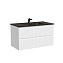 Тумба с раковиной Sancos Snob T SNT90W 90 Bianco/черный