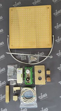Душевой комплект Timo Petruma SX-5029/17SM золото