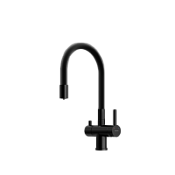 Смеситель для кухонной мойки Sancos Lucia SC4004MB черный матовый