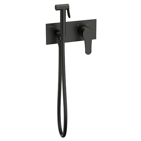 Гигиенический душ со смесителем Teska Elsa Pro BTK6408 черный
