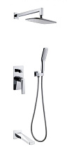 Душевой комплект Boheme Venturo 374-2 для ванны с душем, хром