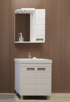 Мебель для ванной Velvex Coletti Eggo 60 напольная, белая