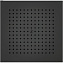 Верхний душ Bossini DREAM - Cube H38459.073 черный матовый