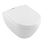 Унитаз подвесной Villeroy & Boch Subway 2.0 Plus 5614A1R1 альпийский белый CeramicPlus - фото 4