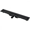 Душевой лоток AlcaPlast APZ101BLACK-550 с опорами, черный матовый