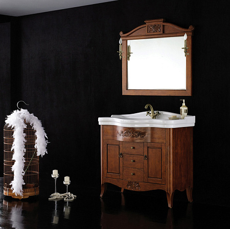 Тумба с раковиной BelBagno Abile 95 ciliegio