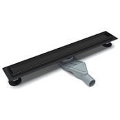 Душевой лоток Esbano Combi C-TILE-80MB с решёткой под плитку, черный матовый